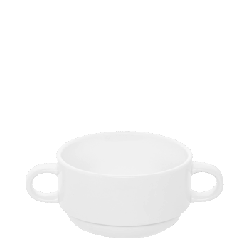 Univerzálna miska na polievku z porcelánu v minimalistickom dizajne. Tento porcelán ocenia aj nároční zákazníci v každej domácnosti. Miska je vhodná do umývačky riadu aj mikrovlnnej rúry.