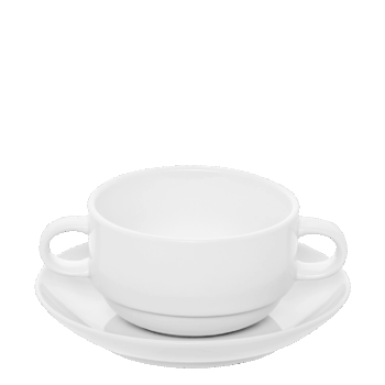 Univerzálna miska na polievku z porcelánu v minimalistickom dizajne. Tento porcelán ocenia aj nároční zákazníci v každej domácnosti. Miska je vhodná do umývačky riadu aj mikrovlnnej rúry.