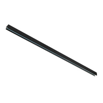 Moderná 3-fázová koľajnica čierna 100cm - 3-fázová