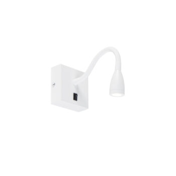 Moderná flexibilná nástenná lampa biela LED - Flex