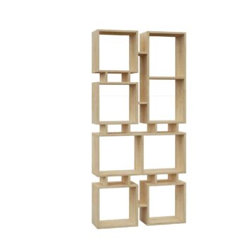 Dizajnový regál MAK: Moderná a elegantná voľba pre vašu obývaciu izbu Typ tovaru: Regál, knižnica Materiál: Melamín, VT laminát Rozmery: 166.5 x 79 x 24 cm Farba: Dub Štýl: Moderné, dizajnové Hrúbka materiálu: 18mm Výnimočný regál MAK vo farbe duba predstavuje dokonalú kombináciu moderného dizajnu a praktickosti. S tromi priestrannými policami ponúka ideálne miesto pre vaše obľúbené knihy, dekorácie a ďalšie predmety, ktoré chcete mať vždy po ruke.  Elegantný a moderný dizajn vo farbe duba Kvalitný melamín a VT laminát pre dlhú životnosť Optimálne rozmery a hrúbka materiálu 18mm Tri široké police pre flexibilný úložný priestor  Regál MAK< /strong> je stvorený pre tých, ktorí oceňujú kvalitu a súčasný dizajn v jednom. Jeho precízne spracovanie a pozor na detaily z neho robí nepostrádateľný kúsok nábytku pre každú obývaciu izbu. Objavte kúzlo spojenia funkčnosti a štýlu s regálom MAK!