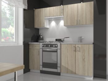 ALEXANDER - Dokonalá Skrinka Pre Vašu Modernú Kuchyňu ALEXANDER je symbolom kombinácie elegancie a funkčnosti v jednom. Táto kuchynská skrinka predstavuje nielen moderný dizajn, ale aj vysokú kvalitu a praktickosť, ktorú očakávate od kuchynského nábytku.  Materiál: Vysoko odolný LTD spoločne s pôsobivým dubom Sonoma Rozmer: 72 x 80 x 30.5 cm - priestranný dizajn pre väčšie skladovacie potreby Farba: Kombinácia čistej bielej a teplého duba Sonoma pre luxusný vzhľad Štýl: Moderné a dizajnové prevedenie, ktoré dokonale doplní vašu kuchyňu Počet políc: 2 - pre efektívne organizáciu všetkých vašich kuchynských potrieb  Posuňte vzhľad a funkčnosť vašej kuchyne na novú úroveň s ALEXANDER, skrinkou, ktorá je viac než len nábytkom - je to investícia do kvality a štýlu.