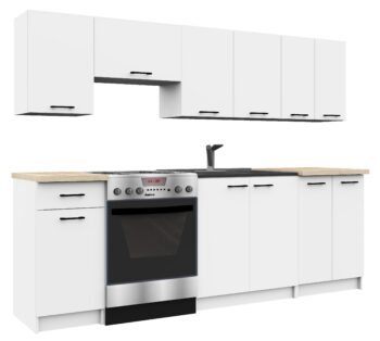 NOAH - Elegancia a funkčnosť v jednom balení Pre moderné kuchyne, ktoré si zakladajú na štýle aj praktickosti, prichádza ideálne riešenie - kuchynská skrinka NOAH. Elegantný dizajn sa stretáva s prvotriednymi materiálmi a inovatívnymi funkciami pre dokonalý harmonický celok.  Materiál: LTD - synonymum kvality a dlhej životnosti. < strong>Rozmer: 85 x 40 x 46 cm - optimalizovaný rozmer pre vašu kuchyňu. Farba: Čistá a svieža biela - ideálna pre väčšinu interiérov. > Funkcia: Tiché dovieranie - žiadne hlasné rany pri zatváraní dverí. Štýl: Moderný a dizajnový vzhľad - skrinka, ktorá bude ozdobou vašej kuchyne. Počet políc: 2 priestranné police pre všetko, čo potrebujete mať po ruke.  Nechajte sa očariť skrinkou NOAH , ktorá kombinuje nielen skvelý dizajn, ale aj praktickosť a funkčnosť. Zmeňte svoju kuchyňu k lepšiemu s NOAH!