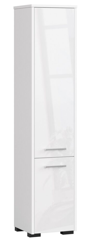 Exkluzívna kúpeľňová skrinka GEORGIA2 Oživte svoju kúpeľňu elegantnou a funkcionalistickou skrinkou GEORGIA2. Navrhnutá s dôrazom na detail, táto skrinka ponúka kombináciu kvalitného materiálu a moderného dizajnu, ktorý dodá vašej kúpeľni nádych luxusu.  Typ tovaru: Kúpeľňová skrinka < li>Materiál: Odolné LTD Rozmer: 140 x 30 x 30 cm - pre maximálne využitie priestoru  Farba: Krištáľovo biela s bielym leskom Vybavenie: Plné dvierka poskytujúce dostatok úložného priestoru Štýl: Moderné a dizajnový vzhľad Dekor: Elegancia bieleho lesku Počet políc: 5 - skvelá kapacita pre všetky vaše kúpeľňové potreby li>  S kúpeľňovou skrinkou GEORGIA2 získate nielen praktickosť, ale aj štýlový doplnok, ktorý bude skvostom vašej kúpeľne.