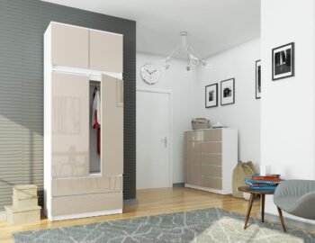 Elegantná nadstavba MILUŠKA90 - štýlový prvok do vašej spálne  Predstavujeme nadstavbu MILUŠKA90 - skvelú voľbu pre všetkých, ktorí hľadajú kombináciu moderného dizajnu a kvality. Tento nábytok prináša jemný kontrast bielej a capuccino lesklej farby, ktorý dodá vašej spálni nádych luxusu a elegancie.   Typ tovaru: Nádstavba, nadstavec Materiál: LTD - záruka výdrže a trvanlivosti < li>Rozmer: 55 x 90 x 51 cm - optimálne rozmery pre každú spálňu Farba: Krásna biela s capuccino leskom - kombinácia, ktorá nikdy nevyjde z módy Štýl: Moderné a dizajnové - výrazný a napriek tomu sofistikovaný vzhľad Dekor: Lesk - dodáva produktu luxusný charakter< /li> Počet políc: 2 - praktický priestor na uloženie všetkého potrebného   Objednajte si nadstavbu MILUŠKA90 ešte dnes a preveďte svoju spálňu do miesta, kde sa moderný design snúbi s praktickosťou.