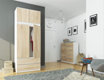 Štýlová nadstavba MILUŠKA90 - skvost pre vašu spálňu  Chcete dať svojej spálni nový rozmer elegancie a funkčnosti? Nádstavba MILUŠKA90 vám to umožní! S harmóniou bielej a dubu Sonoma sa stane nielen dekoračným kúskom, ale aj praktickým doplnkom s dostatkom úložného priestoru.   Typ tovaru: Nádstavba, nadstavec Materiál: LTD - synonymum kvality a dlhej životnosti Rozmer: 55 x 90 x 51 cm - ideálny rozmer pre väčšinu spální Farba: Čistá biela v kombinácii s teplým dubom Sonoma Štýl: Moderné a dizajnové - dá vašej miestnosti šmrnc Počet políc: 2 - pre všetky vaše potreby < /ul>  Osviežte svoju spálňu s nadstavbou MILUŠKA90 a tešte sa na kombináciu štýlu, kvality a praktickosti každý deň.