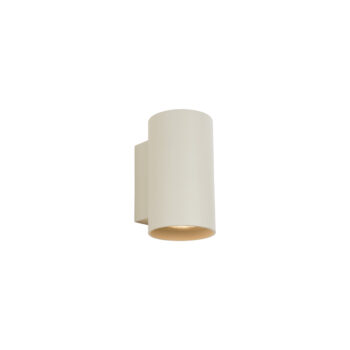 Moderná nástenná lampa béžová GU10 50 mm okrúhla 2-svetlá - Sandy