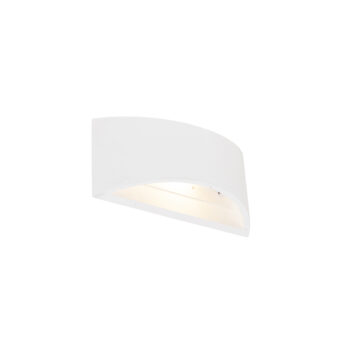 Moderná nástenná lampa biela 20 cm - Tum