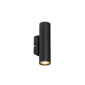 Moderná nástenná lampa čierna 2-svetlo - Jeana