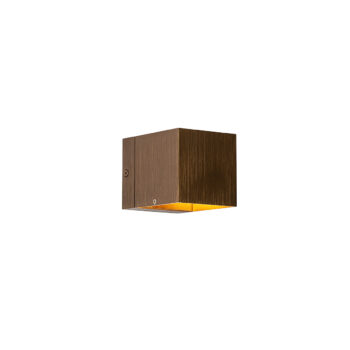 Moderná nástenná lampa tmavá bronzová - Transfer