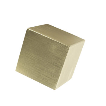 Moderná nástenná lampa zlatá - Cube