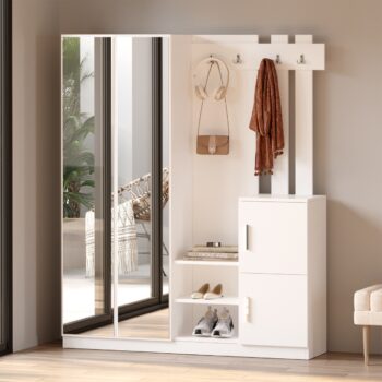 Zožiarte svoj vstup moderným dizajnom s predsieňovou zostavou DADA 8Predstavujeme vám produkt, ktorý prináša štýl, eleganciu a praktickosť - predsieňovú zostavu DD8 v modernom dizajne.Vaša predsieň sa stane stredobodom pozornosti vďaka predsieňovej zostave DADA 8. S rozmermi 180 x 147 x 35 cm, táto zostava ponúka dostatok úložného priestoru pre vaše veci, nech je váš vstup akokoľvek malý.Vyrobená z kvalitného LTD materiálu s hrúbkou 18 mm, táto zostava v bielom odtieni pridá do vášho interiéru svetlosť a moderný nádych. Štýl zvýrazňuje jednoduchosť a čistotu, čím sa stáva dokonalým doplnkom k akémukoľvek modernému domovu.Vybavenie zostavy je premyslené a funkčné. Vešiaky umožnia praktické usporiadanie kabátov a bund, zrkadlo nielen zväčší priestor, ale aj pridá hĺbku a svetlo. Skriňa a integrovaný šatník (v zostave) udržia vaše veci usporiadané a ľahko dostupné.Vlastnosti produktu:Vhodná do miestnosti: predsieňFarba: BielaVybavenie: Vešiaky, zrkadlo, skriňa, šatník (v zostave)Štýl: Moderné, dizajnovéVzhľad: Svetlý a modernýOživte svoj vstup moderným dizajnom s predsieňovou zostavou DADA 8. Táto svetlá a elegantná zostava prinesie do vášho vstupu nový rozmach a funkčnosť. Objednajte si ju ešte dnes a získajte vstup, ktorý urobí dojem na každého návštevníka.Dodávame v demonte.