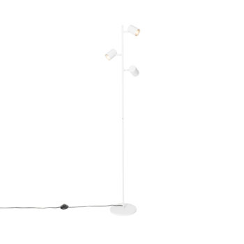 Moderná stojaca lampa biela 3-svetlo - Jeana