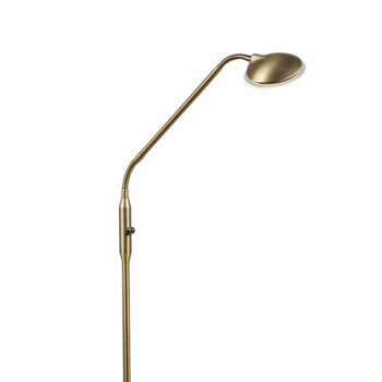 Moderná stojaca lampa bronzová vrátane LED - Eva