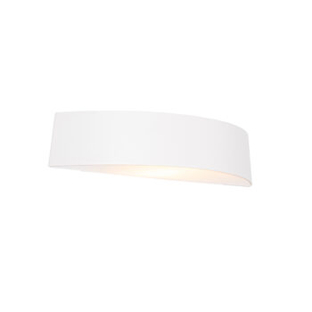 Moderná vonkajšia nástenná lampa biela IP44 - Caz