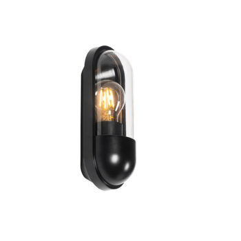 Moderná vonkajšia nástenná lampa čierna IP54 - Stockholm