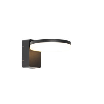 Moderná vonkajšia nástenná lampa čierna vrátane LED IP54 - Esmee