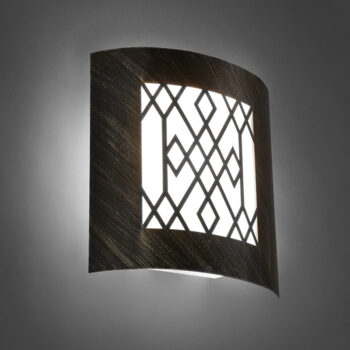 Moderná vonkajšia nástenná lampa hrdzavohnedá IP44 - Emmerald Classic