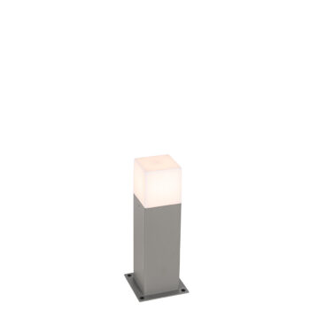 Moderná vonkajšia stojaca lampa sivá 30 cm IP44 - Denmark