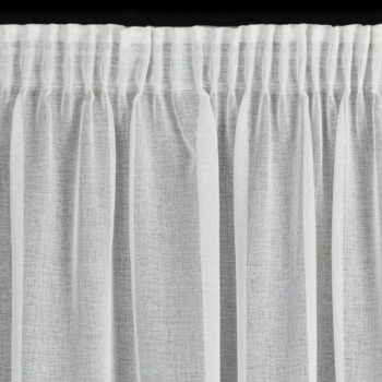 Moderná záclona s jemnou štruktúrou zdobená zlatou potlačou Šírka: 140 cm | Dĺžka: 270 cm
