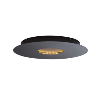 Moderné stropné svietidlo čierne 40 cm vrátane LED s 3-stupňovým stmievaním - Morning