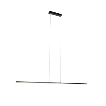 Moderné závesné svietidlo čierne 150 cm vrátane LED - Banda