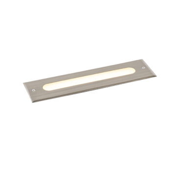 Moderný bodový svietidlo do zeme oceľ 30 cm vrátane LED IP65 - Eline