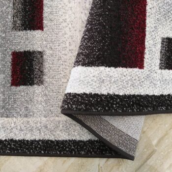 Moderný koberec do obývačky s motívom kvetov Šírka: 120 cm | Dĺžka: 170 cm