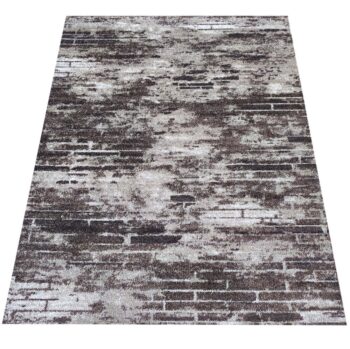 Moderný koberec hnedej farby Šírka: 80 cm | Dĺžka: 150 cm