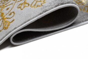 Moderný koberec sivej farby s orientálnym vzorom Šírka: 140 cm | Dĺžka: 200 cm