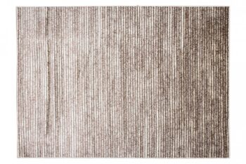 Moderný koberec v hnedých odtieňoch s tenkými pruhmi Šírka: 140 cm | Dĺžka: 200 cm