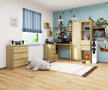 Písací stôl HERRA124L: Moderný dizajn v odtieni duba Artisan  Predstavujeme HERRA124L - nielen obyčajný písací stôl, ale štýlový a funkčný prvok do vášho interiéru. Jeho moderný vzhľad doplnený odtieňom duba Artisan prináša teplý a napriek tomu svieži dotyk do každej miestnosti.   Typ tovaru: Písací stôl Materiál: Odolný LTD garantujúci dlhodobú trvanlivosť  Rozmery: 77 x 124 x 85 cm - ideálne sa zmestí do rôznych priestorov Farba: Prírodný a elegantný dub Artisan  Vybavenie: 3 priestranné zásuvky pre vaše potreby Štýl: Moderný dizajn, ktorý zapadne do každého interiéru Tvar : Rohový dizajn pre maximálne využitie miesta Počet políc: 2 praktické police pre lepšiu organizáciu  Ľavé prevedenie.  Či už zariaďujete detskú izbu, kanceláriu alebo pracovňu, HERRA124L sa stane nepostrádateľným prvkom vášho zariadenia, ktorý spája estetiku s funkciou.