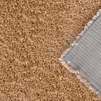 Moderný shaggy koberec v horčicovo žltej farbe Šírka: 120 cm | Dĺžka: 170 cm