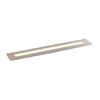 Moderný zemný reflektor oceľ 50 cm vrátane LED IP65 - Eline
