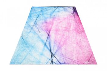 Modro-ružový abstraktný trendový koberec Šírka: 160 cm | Dĺžka: 230 cm