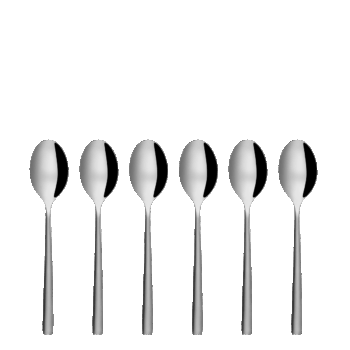 Set 6 mokka lyžičiek Vogue CR Banso je skvelým doplnkom pre štýlové servírovanie kávy. Ich jednoduchý, elegantný dizajn ladí s každým typom porcelánu a dodáva šálke kávy jemný šmrnc. Vyrobené z kvalitného materiálu, sú odolné a ľahko udržiavateľné – ideálne na každodenné použitie aj výnimočné chvíle.