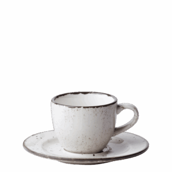 Vychutnajte si obľúbenú kávu štýlovo. Unikátny dizajn porcelánu z línie Gaya si zamilujete. Jednoduchý fŕkaný vzor robí z každého kúsku originál, ktorý ozvláštni vaše chvíle pri stole. Lesklá povrchová úprava dodá vášmu stolovaniu prvky elegancie. Servírujte obľúbenú kávu z elegantnej sivej šálky Gaya Atelier.