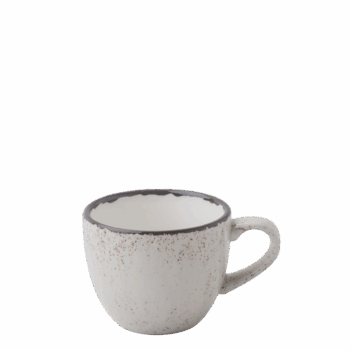 Vychutnajte si obľúbenú kávu štýlovo. Unikátny dizajn porcelánu z línie Gaya si zamilujete. Jednoduchý fŕkaný vzor robí z každého kúsku originál, ktorý ozvláštni vaše chvíle pri stole. Lesklá povrchová úprava dodá vášmu stolovaniu prvky elegancie. Servírujte obľúbenú kávu z elegantnej sivej šálky Gaya Atelier.