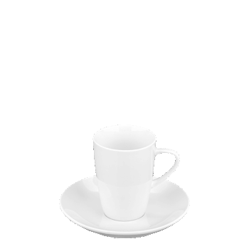 Porcelánový set na espesso z línie Basic. Univerzálny vzhľad bieleho porcelánu ladí s každým interiérom. Je vhodný do umývačky riadu aj mikrovlnnej rúry. Set obsahuje: 4× Mokka šálka 100 ml 4× Mokka podšálka 12 cm