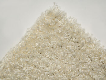 Mono Carpet, Kusový koberec Efor Shaggy 2137 Cream, 60x115, biela, obývacia izba