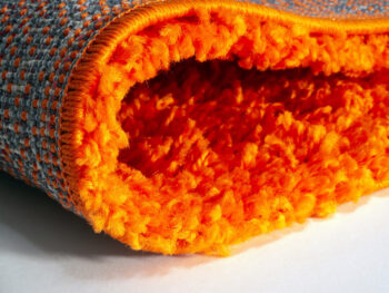 Mono Carpet, Kusový koberec Efor Shaggy 3419 Orange, 80x150, oranžová, obývacia izba
