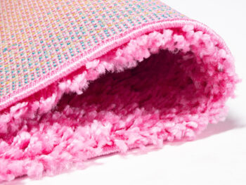 Mono Carpet, Kusový koberec Efor Shaggy 7182 Pink, 60x115, ružová, obývacia izba
