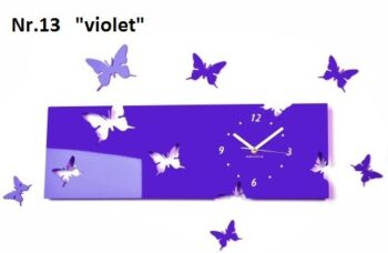 Vyberte si hodiny klasických tvarov alebo hodiny, ktoré sa skladajú z viacerých častí a tvoria tak jedinečný obrazec alebo sú súčasťou nápisu. Všetky hodiny z našej ponuky majú zabezpečený tichý chod, čo znamená, že nie je počuť ich tikanie. Materiál hodín pozostáva z PMA - je to akrylové sklo, ktoré obsahuje aj lesk. Je veľmi podobný klasickému sklu, s tým rozdielom, že je podstatne ľahší. Upozorňujeme, že každý počítač zobrazuje farby podľa individuálnych nastavení. 