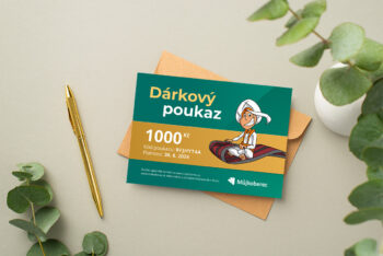 Mujkoberec Original Darčekový poukaz Môjkoberec - 100 €