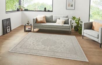 Mujkoberec Original, Kusový koberec Mujkoberec Original 104220 Cream / Anthracite, 160x230, béžová, chodba / predsieň