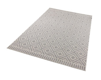 Mujkoberec Original, Kusový koberec Mujkoberec Original Mia 103523 Grey Creme – na von aj na doma, 200x290, šedá, chodba / predsieň