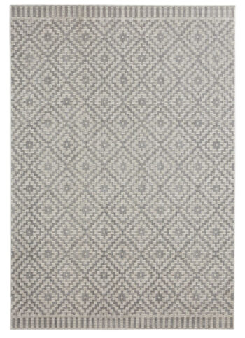 Mujkoberec Original, Kusový koberec Mujkoberec Original Mia 103523 Grey Creme – na von aj na doma, 200x290, šedá, chodba / predsieň
