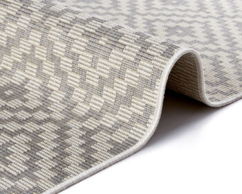 Mujkoberec Original, Kusový koberec Mujkoberec Original Mia 103523 Grey Creme – na von aj na doma, 200x290, šedá, chodba / predsieň