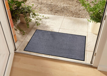 Mujkoberec Original, Protišmyková rohožka Mujkoberec Original 104484 Grey – na von aj na doma, 60x80, šedá, chodba / predsieň
