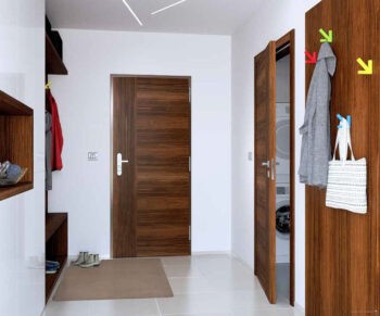 Mujkoberec Original, Protišmyková rohožka Mujkoberec Original 104485 Beige – na von aj na doma, 40x60, béžová, chodba / predsieň
